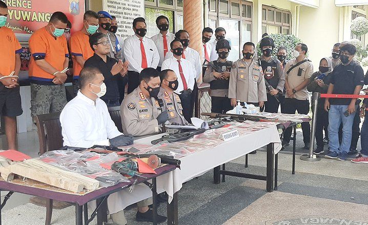 Pembuat Senpi di Banyuwangi Ditangkap