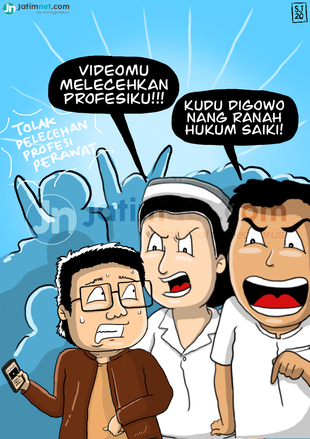 Ujaran Kebencian ke Petugas Medis