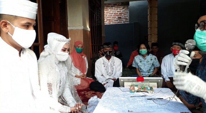 Musim Hujan di Tengah Pandemi Covid-19, Angka Pernikahan di Mojokerto Mencapai 1.807 Pasangan