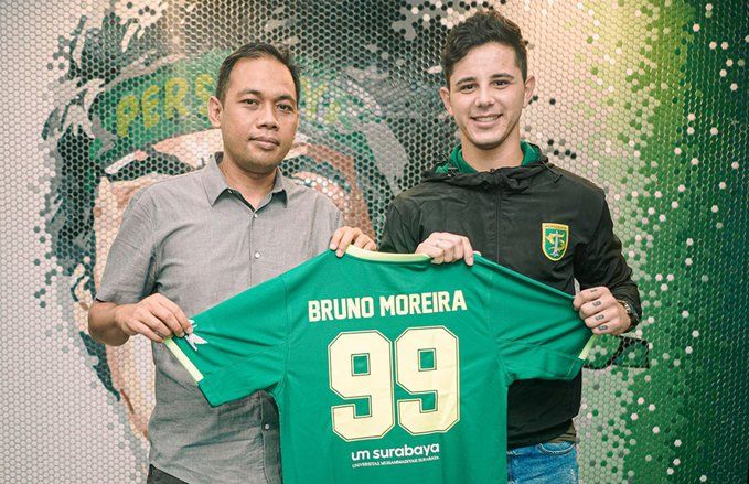 Resmi Bergabung,&nbsp;Bruno Moreira Pakai Nomor 99 di Persebaya