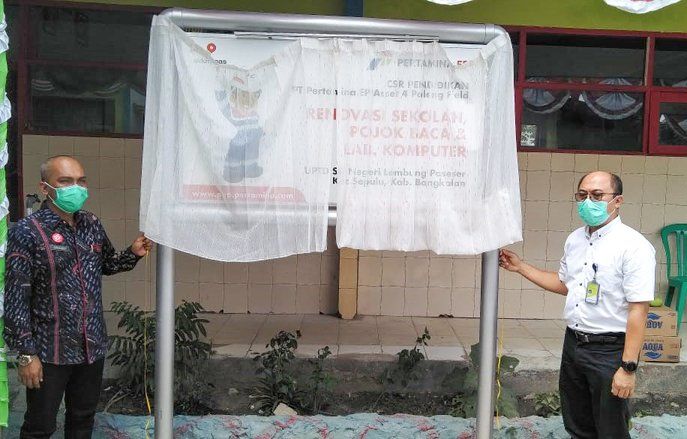 Pertamina EP Komitmen Kembangkan Pendidikan di Bangkalan