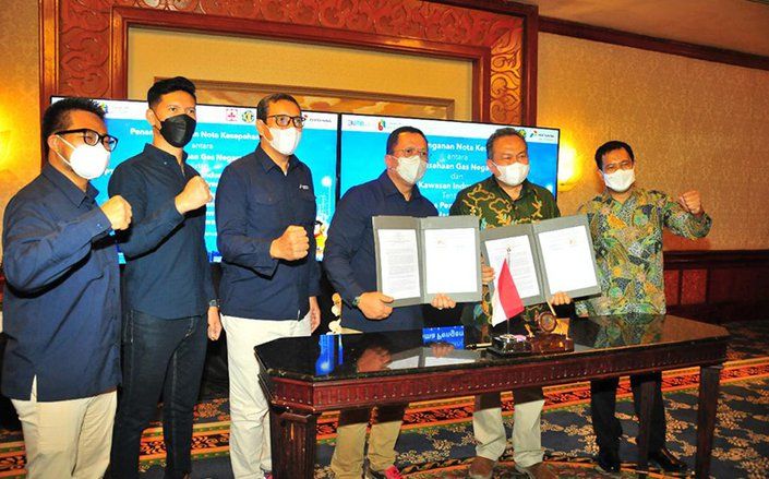 Gandeng 4 Kawasan Industri Jatim, PGN Bidik Kerjasama Bisnis dan Peningkatan Pemanfaatan Gas Bumi