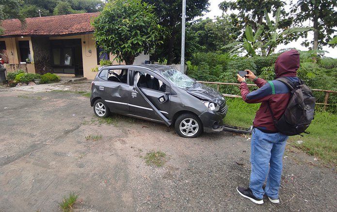 Komplotan Penipu Ngaku Polisi Diamuk Massa