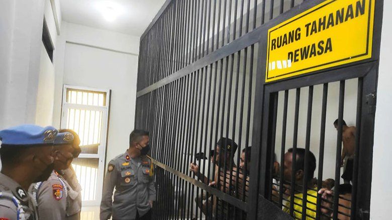 Awal Ramadan 53 Tahanan Polres Gresik Pindah ke Rutan Baru