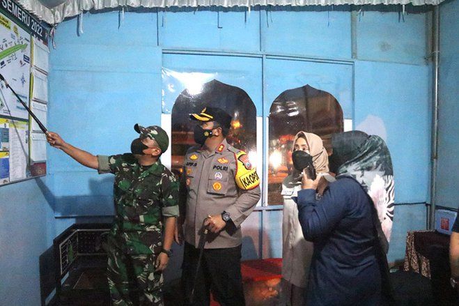 Forkopimda Kabupaten Mojokerto Cek Pos Lebaran Idulfitri