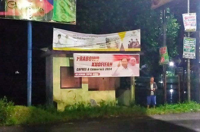 Baliho Prabowo - Khofifah Bertebaran di Tapal Kuda, Gus Mufa: Murni Suara Masyarakat