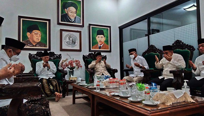 Prabowo Silaturahmi ke Ponpes Tebuireng Jombang, Signal Mencari Restu Pilpres 2024?