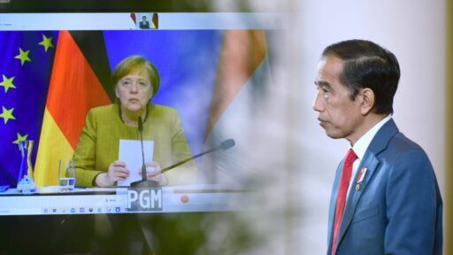 Presiden Jokowi dan Kanselir Angela Merkel Lakukan Pertemuan Bilateral secara Virtual