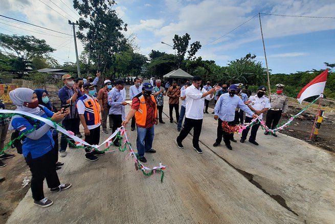 Jalur Lingkar Utara Mayangan&nbsp;Probolinggo Kembali Dibuka