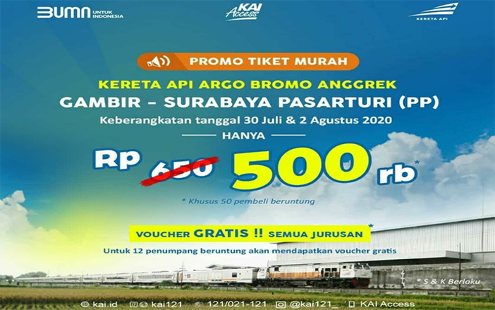 Sambut Iduladha, KAI Hadirkan Promo Tiket KA