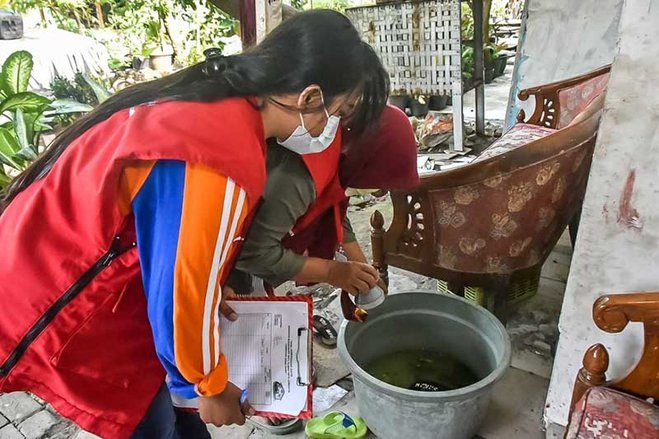 Cegah Penyebaran Virus DBD, Gerakan PSN Dimasifkan di Sejumlah Titik di Surabaya