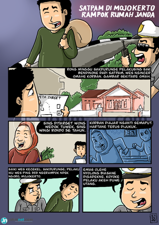 Rampok Rumah Janda