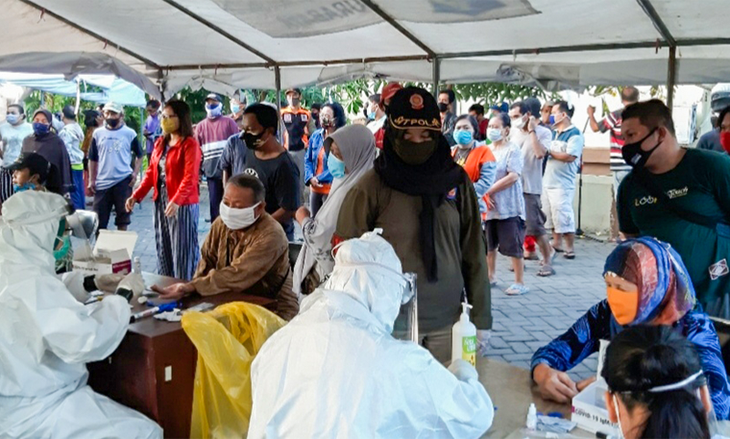 Pasar Keputran Surabaya Ditutup