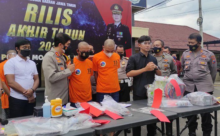 Tahun 2021,&nbsp;Kasus Narkotika di Mojokerto Menurun Sedangkan Kriminalitas Meningkat
