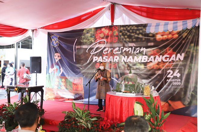 Direlokasi, Pedagang di Pasar Nambangan Tak Lagi Mengeluh Kotor dan Banjir