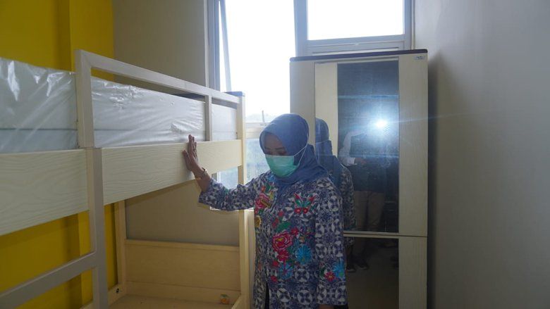 Tangani Pasien ODR Covid-19, Ning Ita Ubah Rusunawa Jadi Karantina