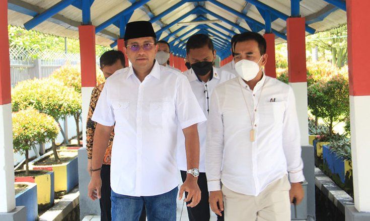 Salat Jumat Bareng WBP, Wamenkumham: Tempat Ibadah Wajib Ada dalam Fungsi Pemasyarakatan