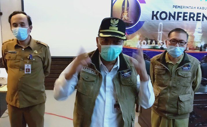 Bupati Gresik Sambari Positif Covid-19