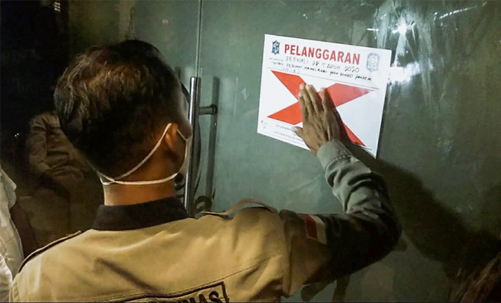 Tidak Terapkan Protokol Kesehatan, Tempat Hiburan di Surabaya Ditutup