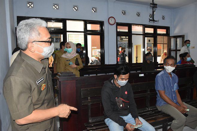 Tekan Sebaran Covid-19, Operasi Yustisi di Mojokerto akan Masif Dilakukan