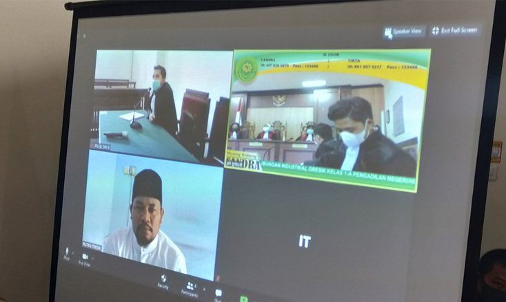 Penganiaya Takmir Masjid di Gresik Dihukum Penjara Tujuh Bulan