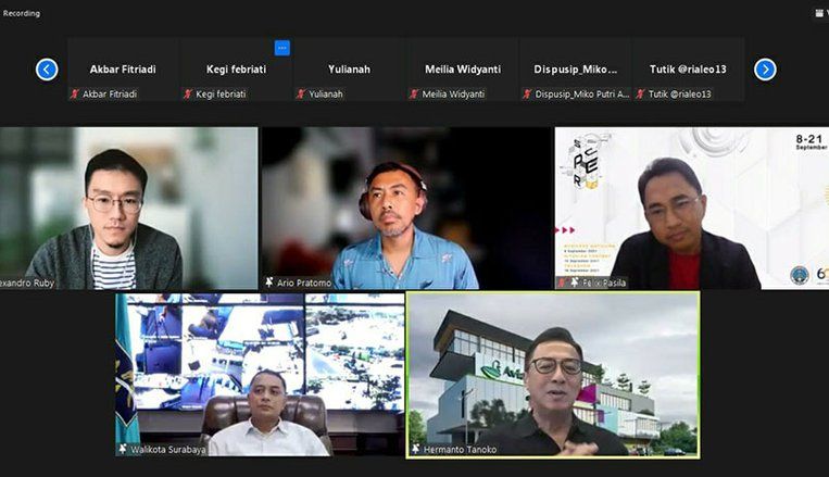 Petra Start-up Explosion-Super 60 Talkshow Dukung Kota Pahlawan Jadi Kota Start-Up