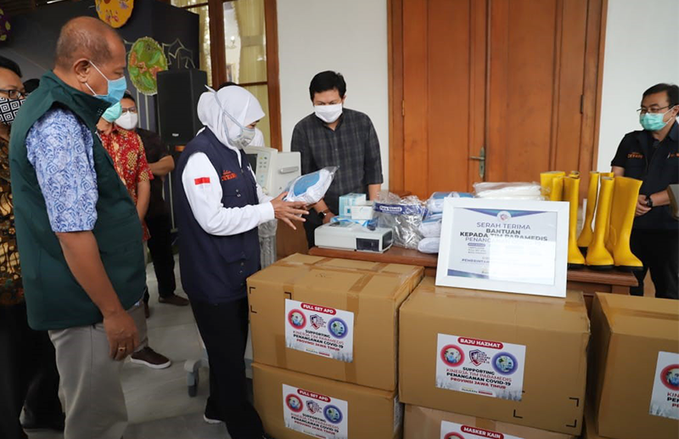 Tangani Covid-19, Pemprov Jatim Dapat Sumbangan Tiga Ventilator 