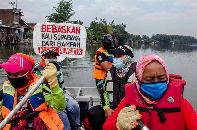 Kandungan Oksigen Sungai Brantas di Bawah Ambang