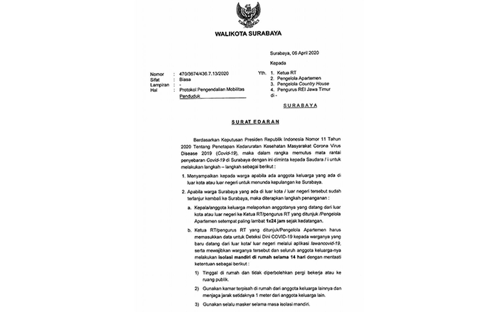 Upaya Putus Rantai Penyebaran Covid-19, Ketua RT Diminta Lakukan Antisipasi