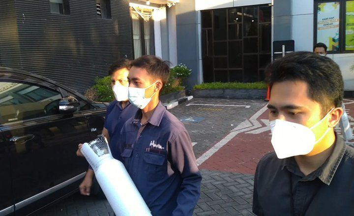 Jual Tabung Oksigen Tidak Wajar di Tengah PPKM, Pria Ini Dibekuk Intel Kejari Surabaya 