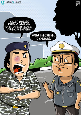 Anggota TNI Dihajar