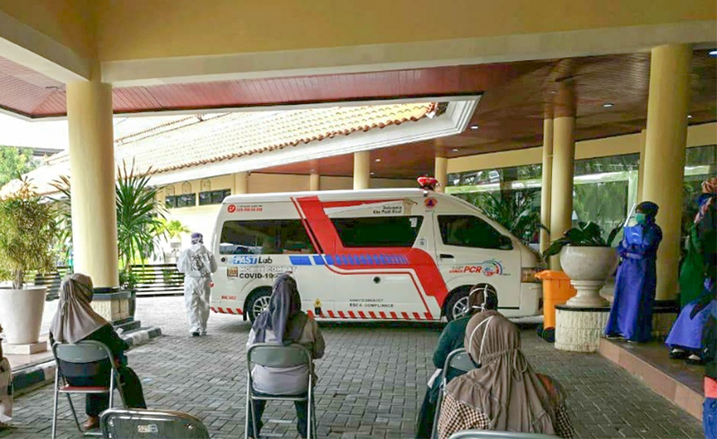 150 Ibu Hamil di Surabaya Jalani Tes <em>Swab</em>