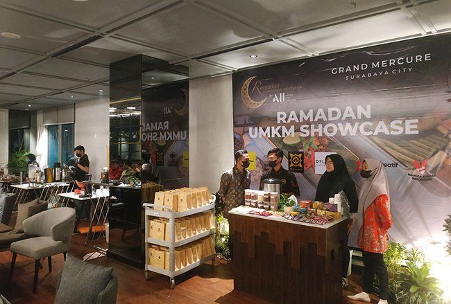 Sajian Menarik Produk Lokal UMKM Jatim di Hidangan Buka Puasa Bertema Ramadan Wonderful Indonesia