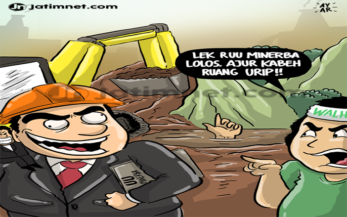 UU Minerba Ancaman Tata Ruang Jatim
