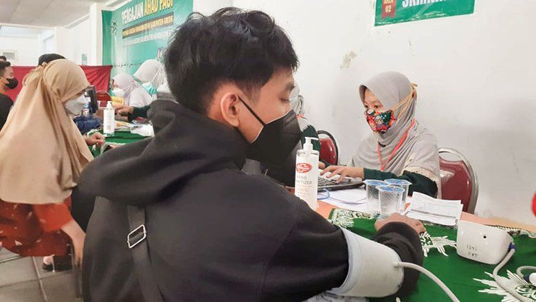 Muhammadiyah Covid-19 Command Center Gresik Gelar 6.000 Dosis Vaksinasi