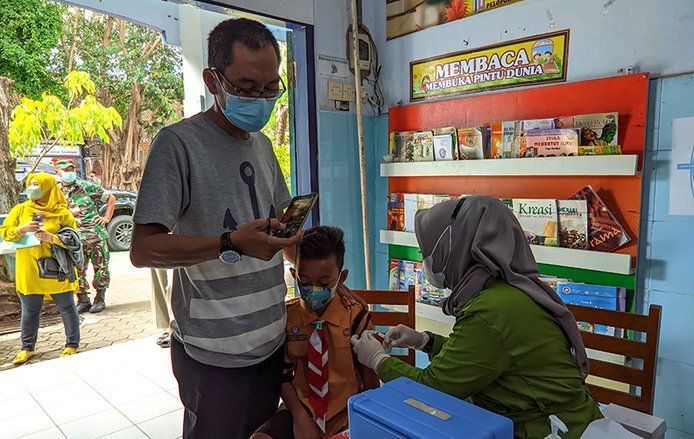 42 Ribu Anak di Ponorogo Telah Divaksin Covid-19 
