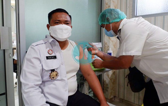 Masuk Kategori Pelayanan Publik, 86 Petugas Lapas Divaksin