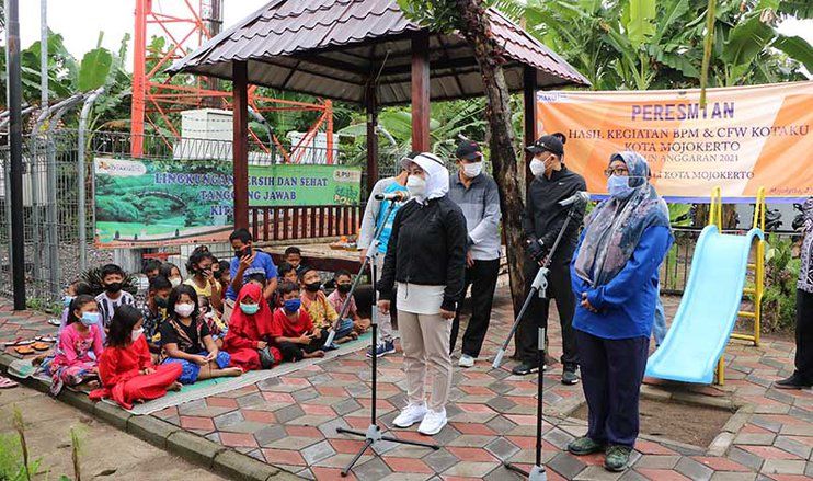 Menuju Kota Sehat yang Paripurna, Ning Ita Resmikan Kotaku di Blooto