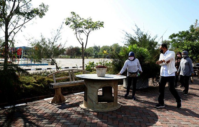 Wisata di Bozem Medokan Sawah Surabaya Bakal Ditambah Track Sepeda hingga Gazebo