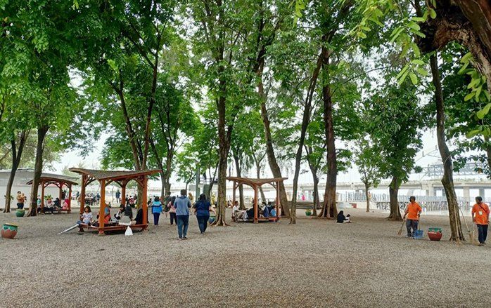 Dibuka Dengan Prokes Ketat, THP Kenjeran Tak Izinkan Pengunjung Gelar Tikar Piknik