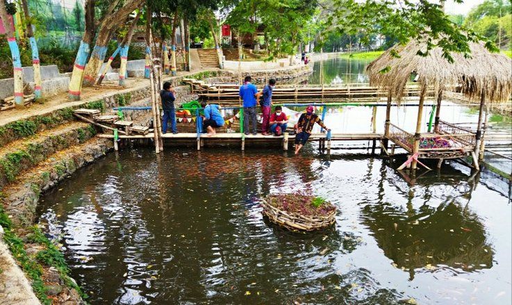 Wisata Sumber Mata Air Sentong Kini Tawarkan Terapi Ikan Atau Fish Spa