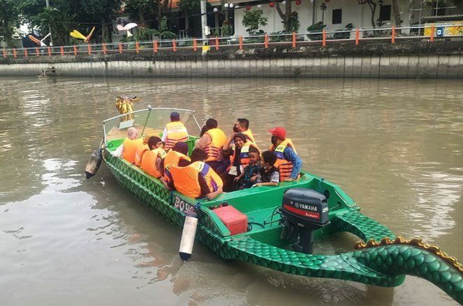 Jadi Primadona Wisatawan, Jam Kunjungan Wisata Perahu Kalimas Surabaya Terbagi Menjadi 15 Sesi