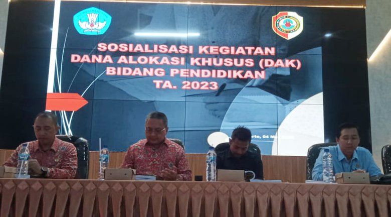 Sosialisasi DAK Tahun 2023, Dispendik Kabupaten Mojokerto Anggarkan Rp 10 M untuk Sembilan Sekolah