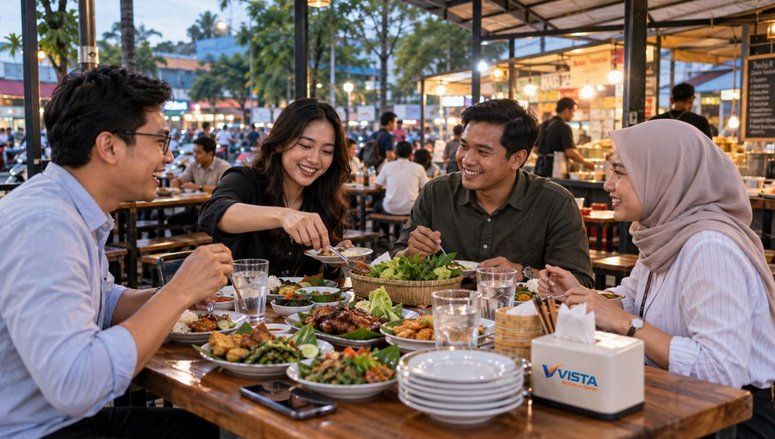 Jajan Bareng Teman Tetap Bisa Jaga Pola Makan