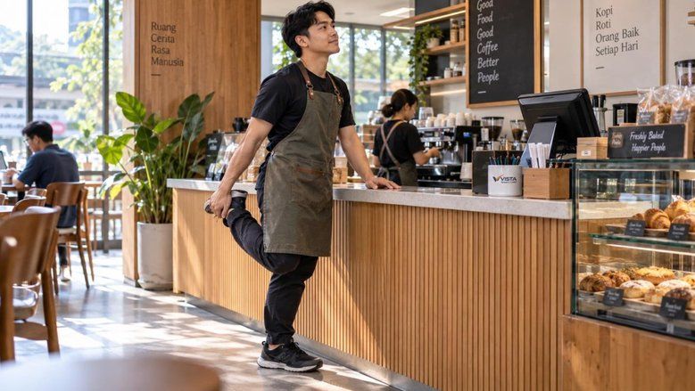 Berdiri Lama Membuat Kaki Cepat Pegal