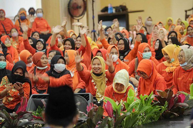 Wujudkan Kota Sehat, Ning Ita Gandeng Motivator