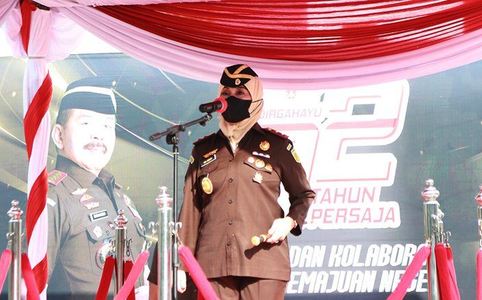 Kajati Jatim Berharap Jajaran Jaga Kepercayaan Publik di HUT PERSAJA ke-72