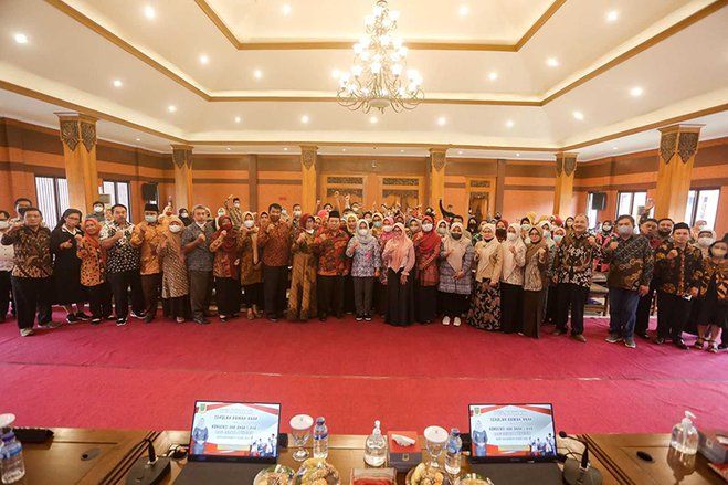 Serius Wujudkan Mojokerto Jadi Kota Layak Anak, Ning Ita Serius Tangani Sekolah Ramah Anak