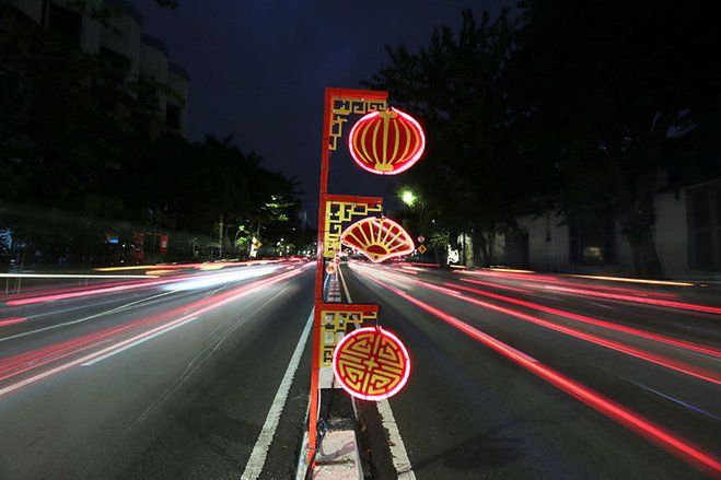 Surabaya Kota Toleransi, Pemkot Mulai Pasang Ornamen Khas Pecinan Sambut Imlek