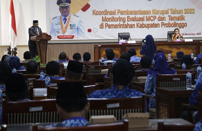 Pemkab Probolinggo Bersama KPK Ingatkan Kepala Desa Hati-hati Mengelola Anggaran
